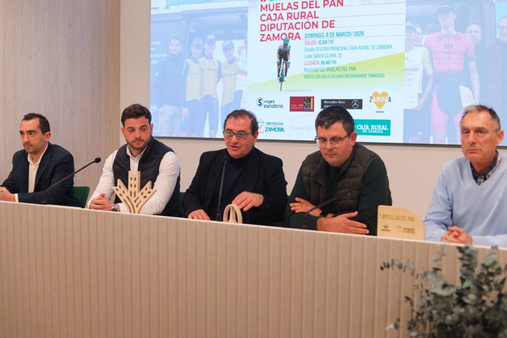 El Pelotón Presentado el El Gran Premio Muelas del Pan – Caja Rural – Diputación de Zamora 2026 Presentación Gran Premio Muelas del Pan Caja Rural Diputación de Zamora